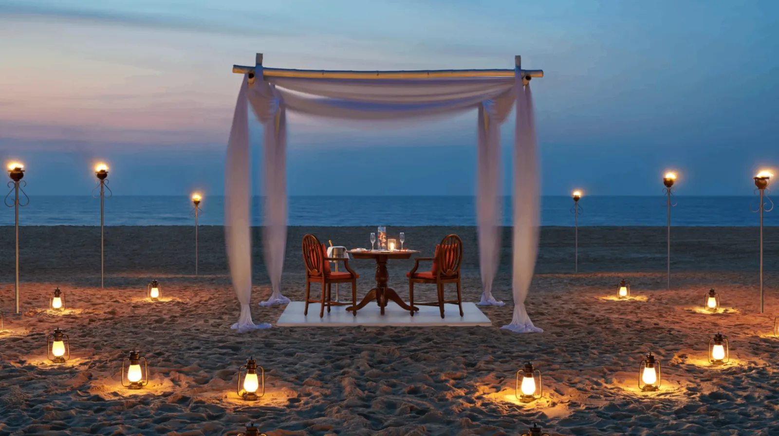 Private Dinner on the Beach