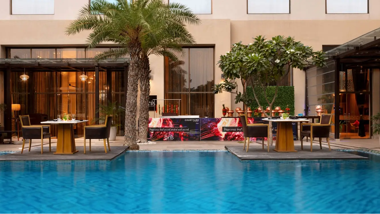 Grills by the Pool