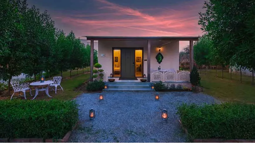 CHALET WITH GARDEN VIEW