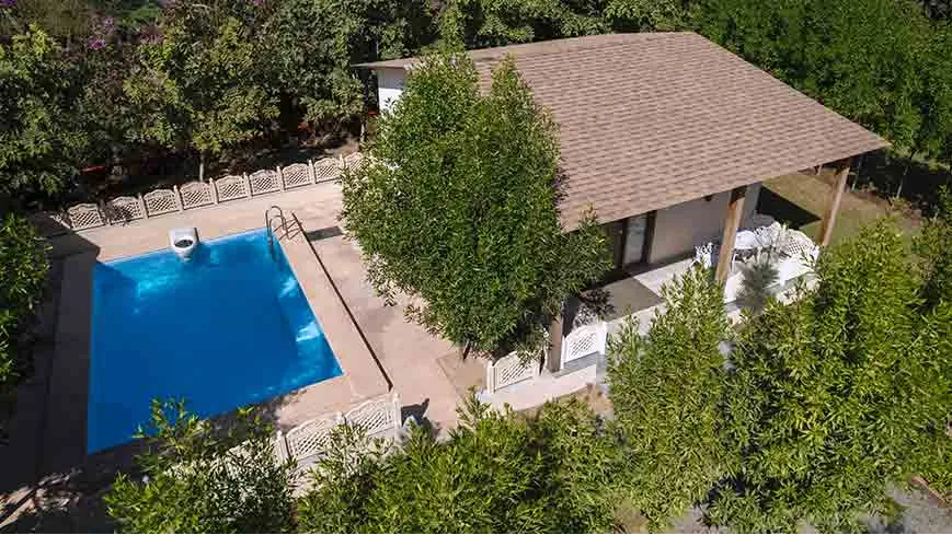 CHALET WITH PRIVATE POOL