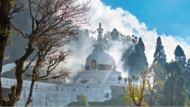 Peace Pagoda, Darjeeling