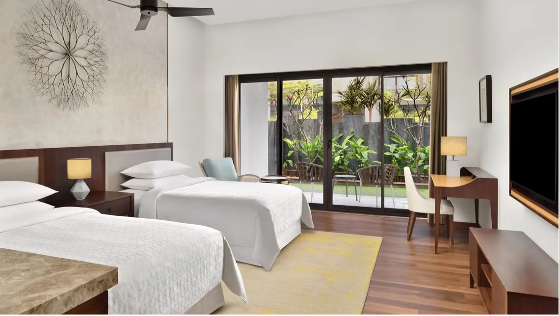 Deluxe with Garden Twin Bedded Room