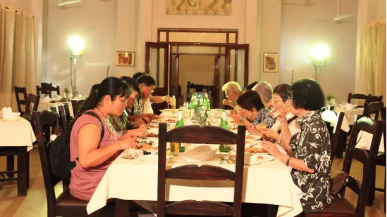 Restaurant at Infinity Resorts Kanha