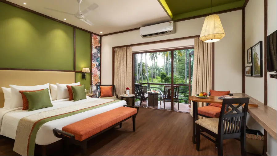 Pond Facing Suite with Balcony