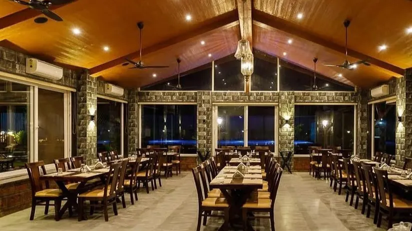Dining at Mastiff Grand La Villae, Lonavala