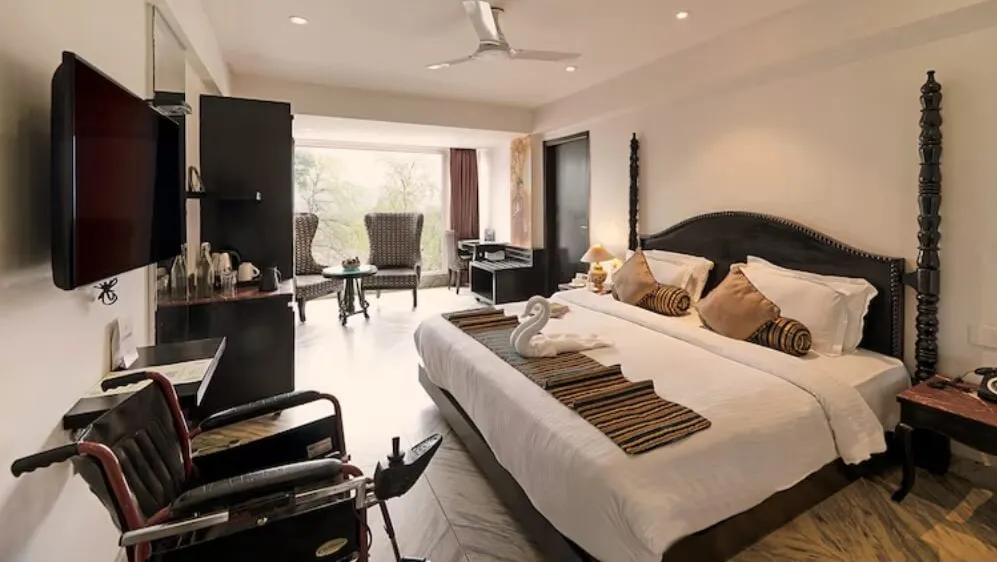 Wheel chair friendly room