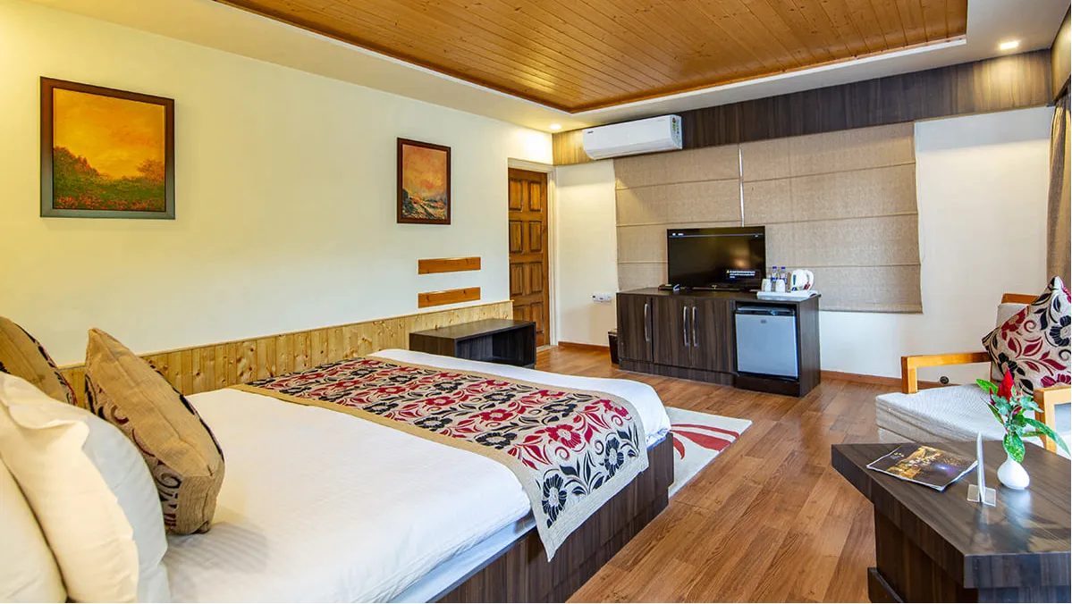 Cluster Of Elegant Chalets