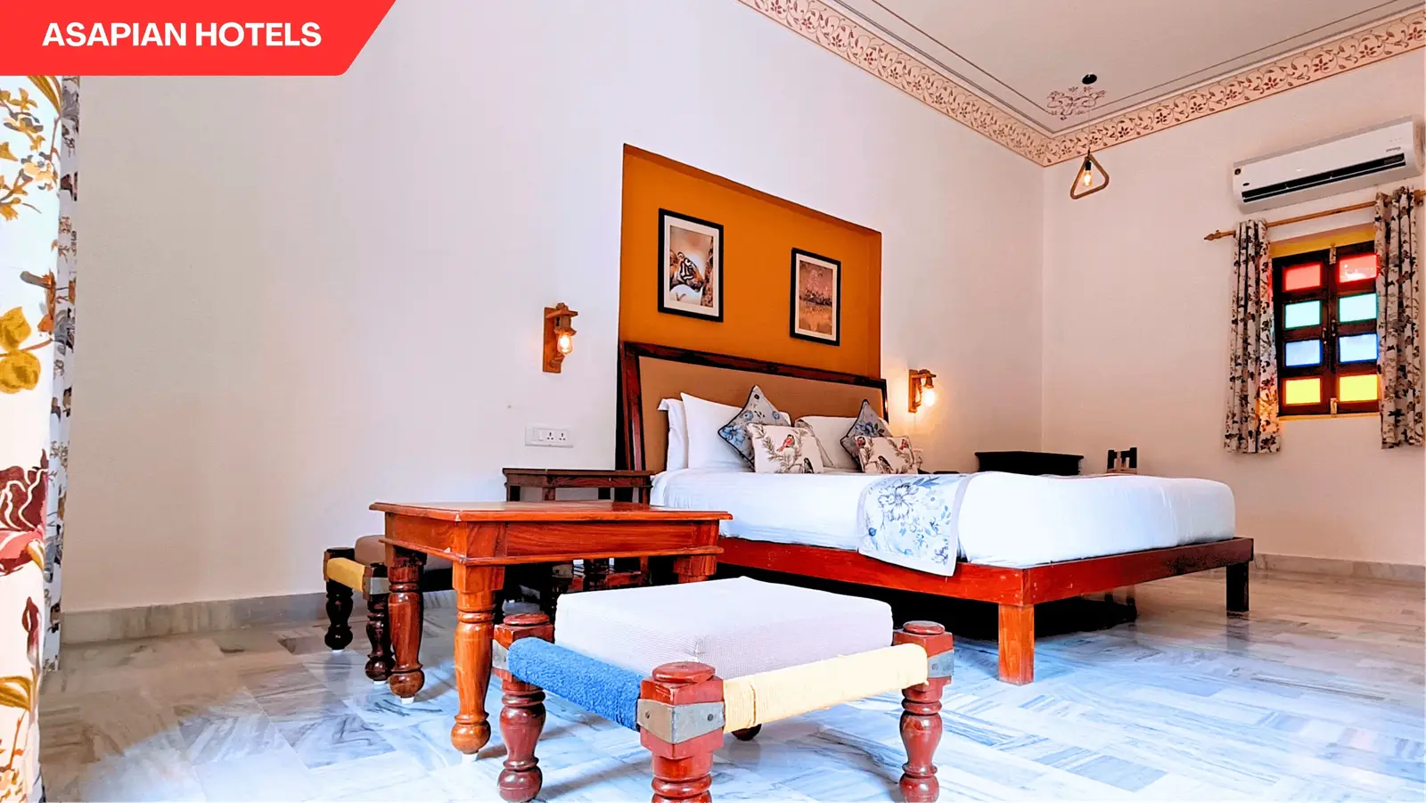 DOUBLE BED WITH GARDEN VIEW