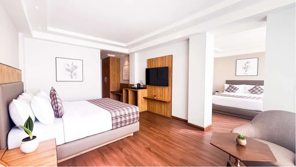  LUXURY FAMILY VIEW ROOM WITH BALCONY