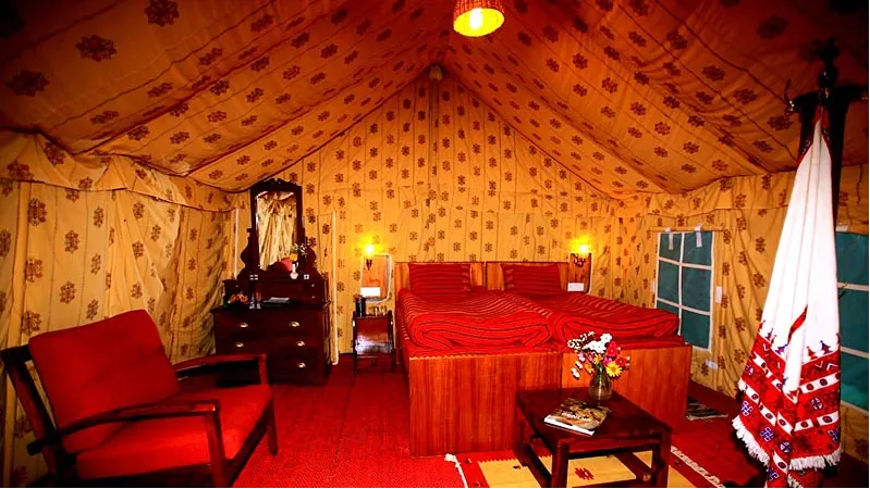 Luxury Swiss Cottage Tents