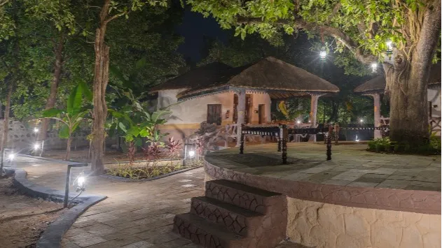 Mud House with Verandah