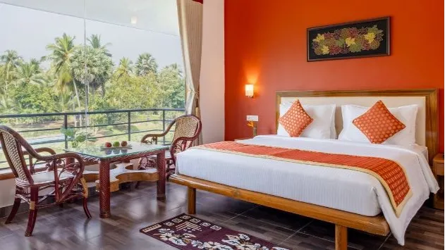 Pond view Privilege Suite Room with Private Terrace