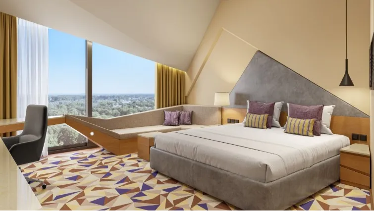 Deluxe Room Airport View King Bed