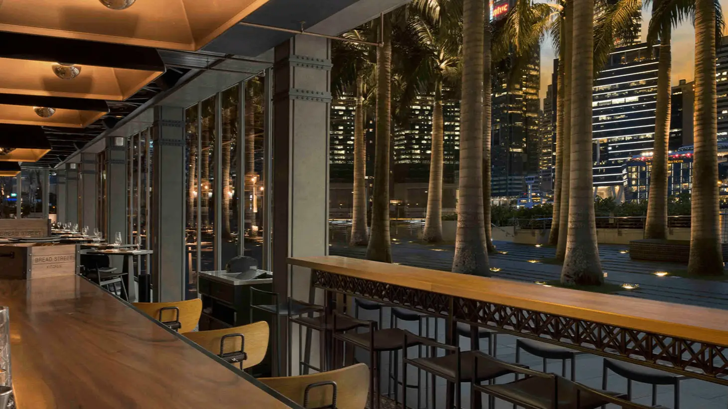 Waterfront Bars in Marina Bay