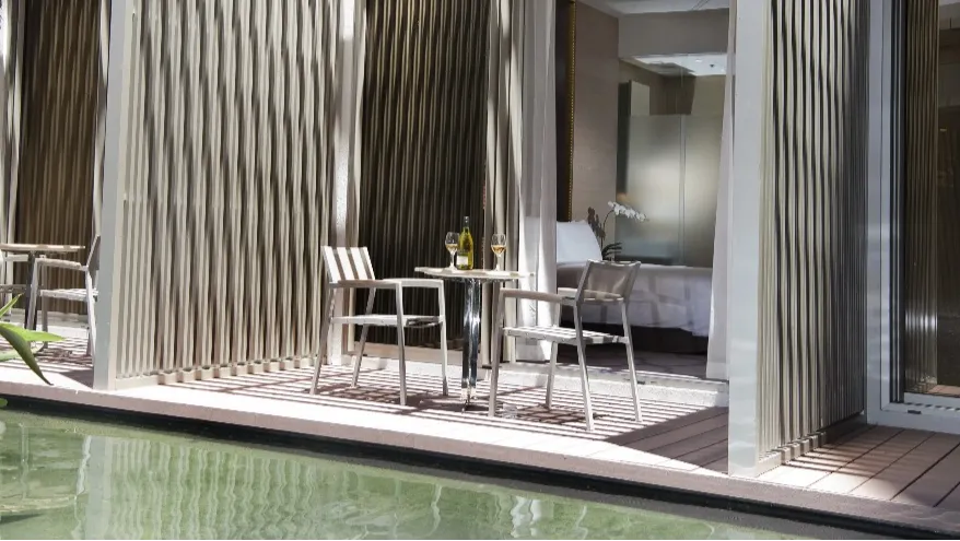 Balcony Room (Koi Pond View)