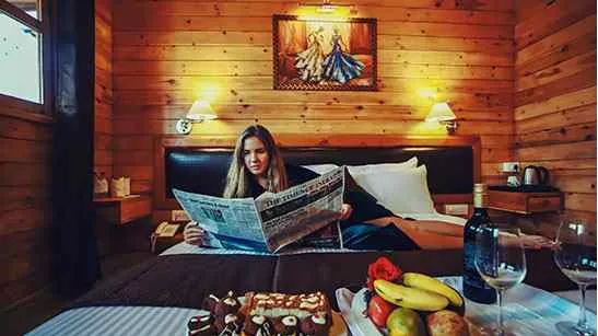 Hill View Deluxe Chalet with Private Terrace