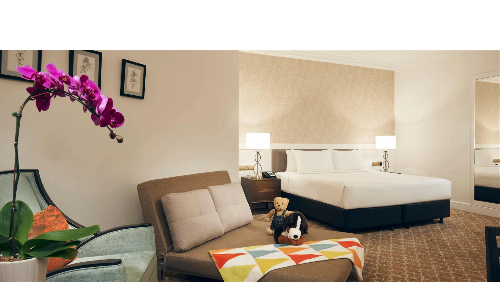 Family Room with Sofa Bed