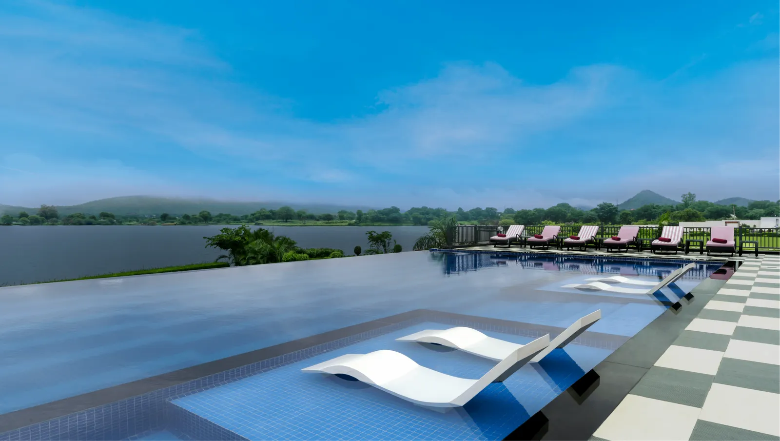 Outdoor swimming pool