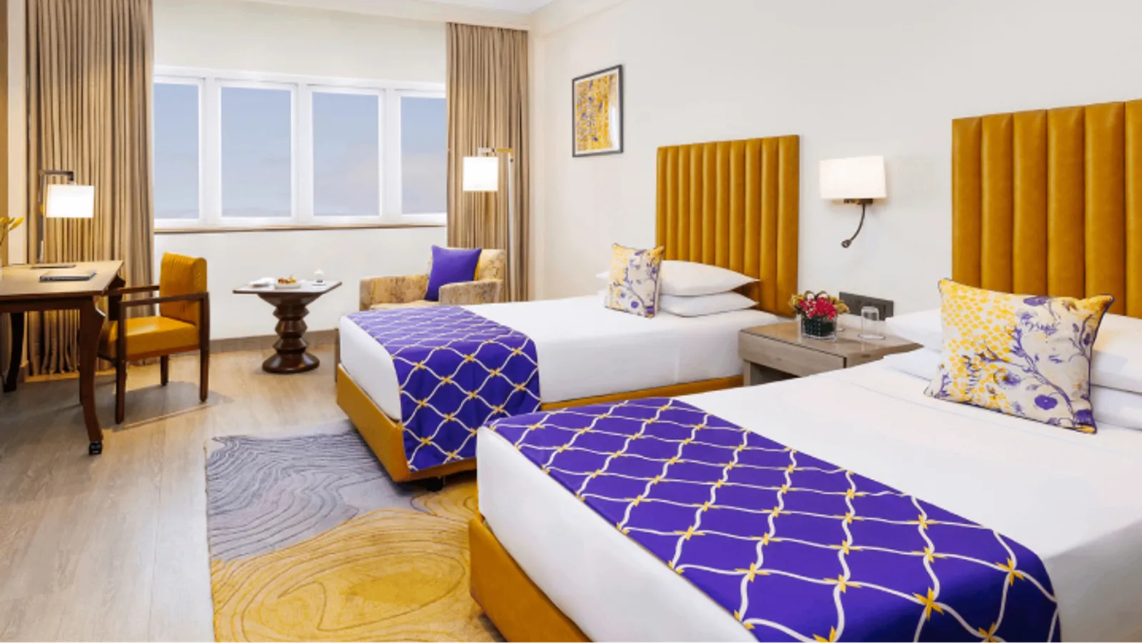 Deluxe Room City View Twin Bed