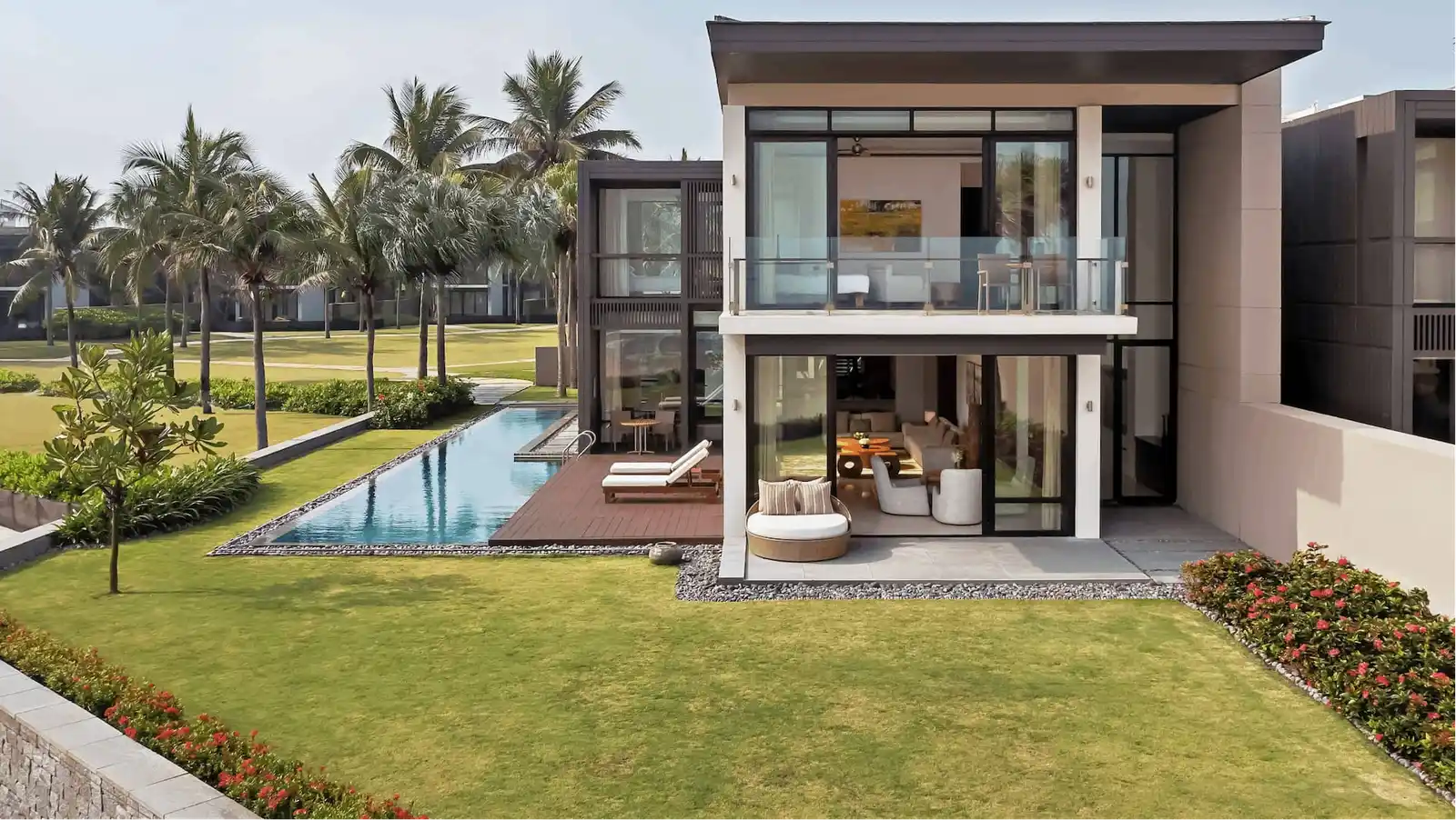 3 Bedroom Beach Front Pool Villa