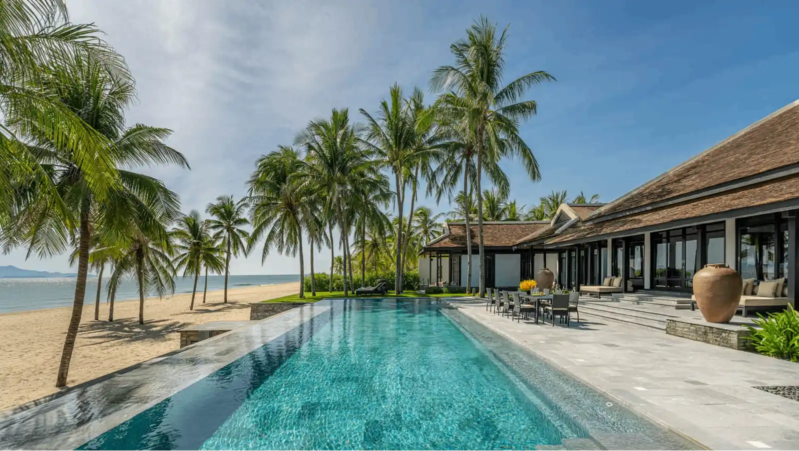 Five-Bedroom Beachfront Pool Villa