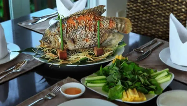 Dining in the Mekong Delta