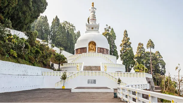 Peace Pagoda, Darjeeling