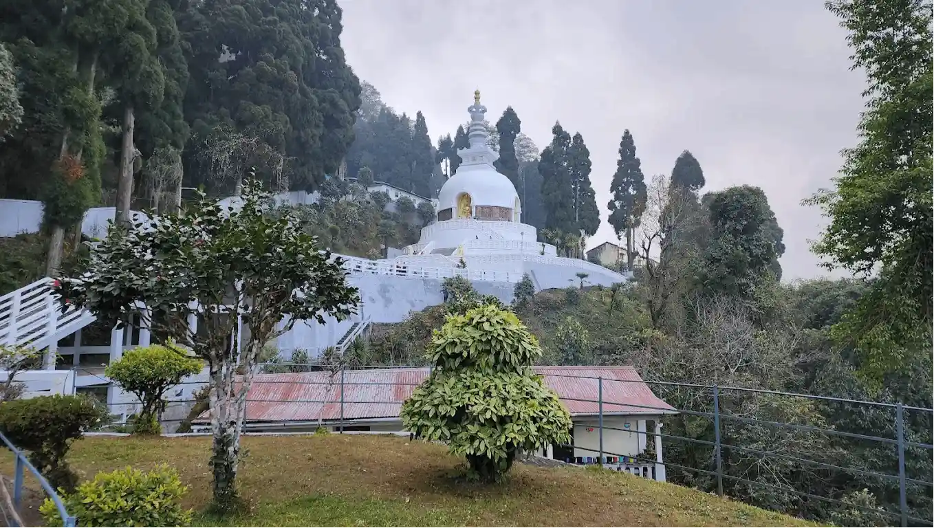 Peace Pagoda, Darjeeling