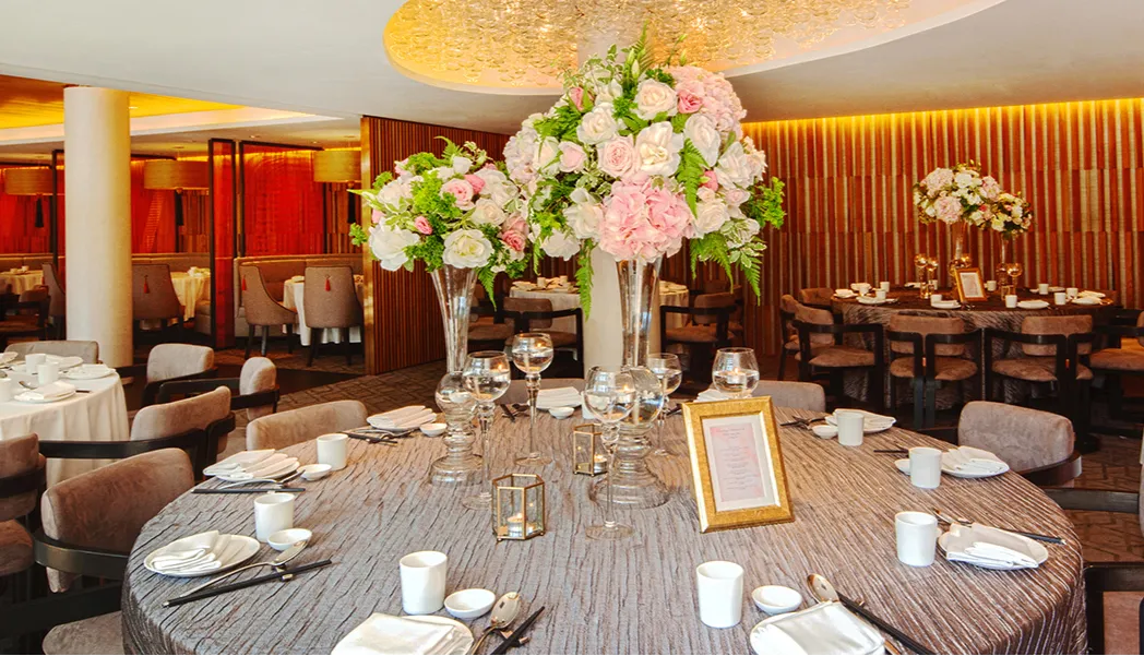 Main Dining Hall Wedding Set Up (YAN) — main image