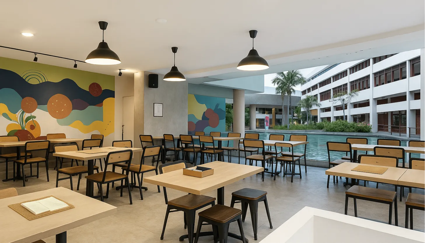 Poolside Restaurant Space (GRUB Poolside Burger Noodle Bar) — main image