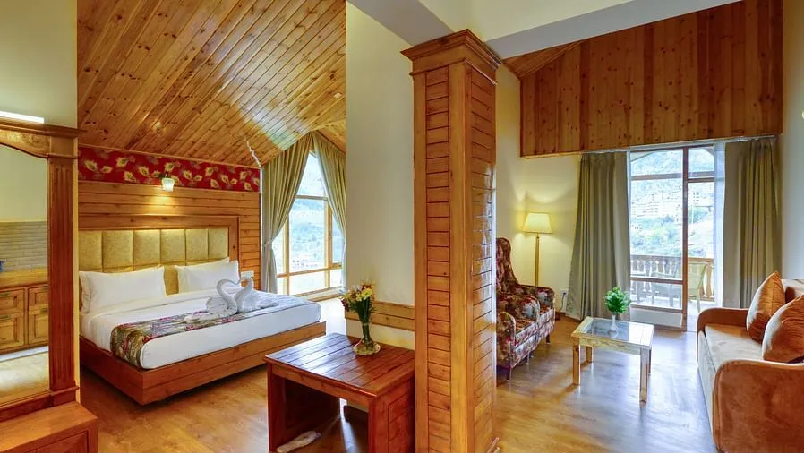 Family Suite with Kitchenette One Living Room & One Bedroom