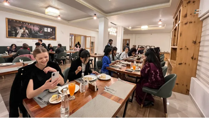 Indoor Lounge & Restaurant