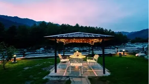 Candlelight Dinner by the river side