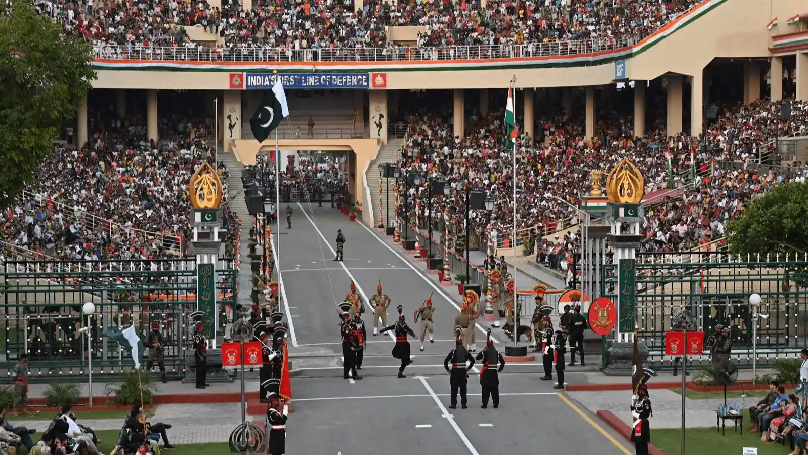 Attari–Wagah border ceremony