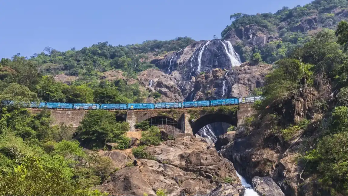 Dudhsagar Falls & Tambdi Surla Temple