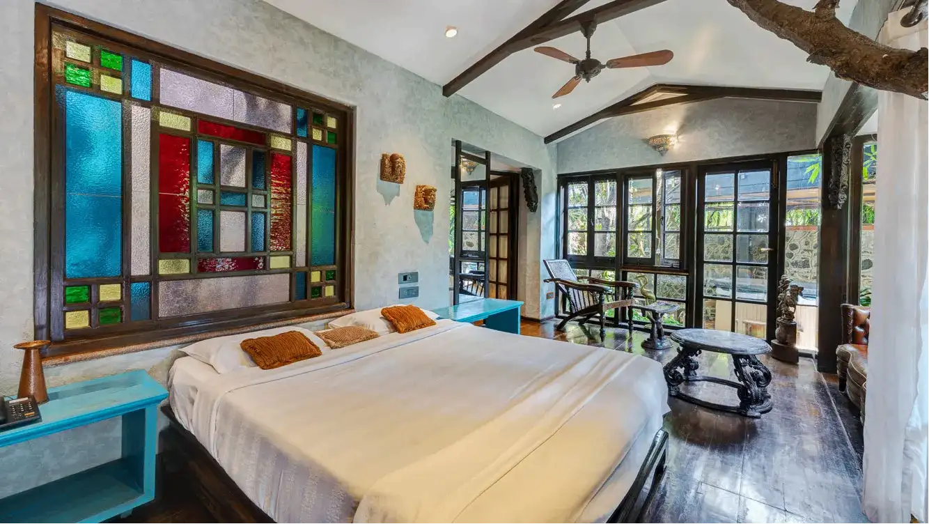 The Earth And Star - 1 Bed, Private Outdoor Pool, Big Jacuzzi, Private Machaan