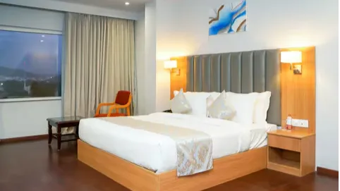 1 Double Bed, Wheelchair Accessible, City View