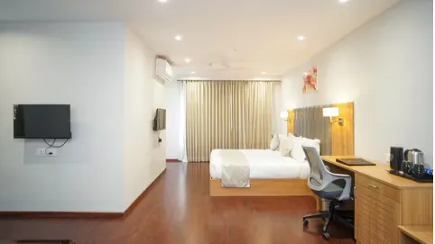 1 Double Bed, Wheelchair Accessible, City View