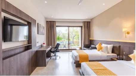 Premium Garden View Twin Room