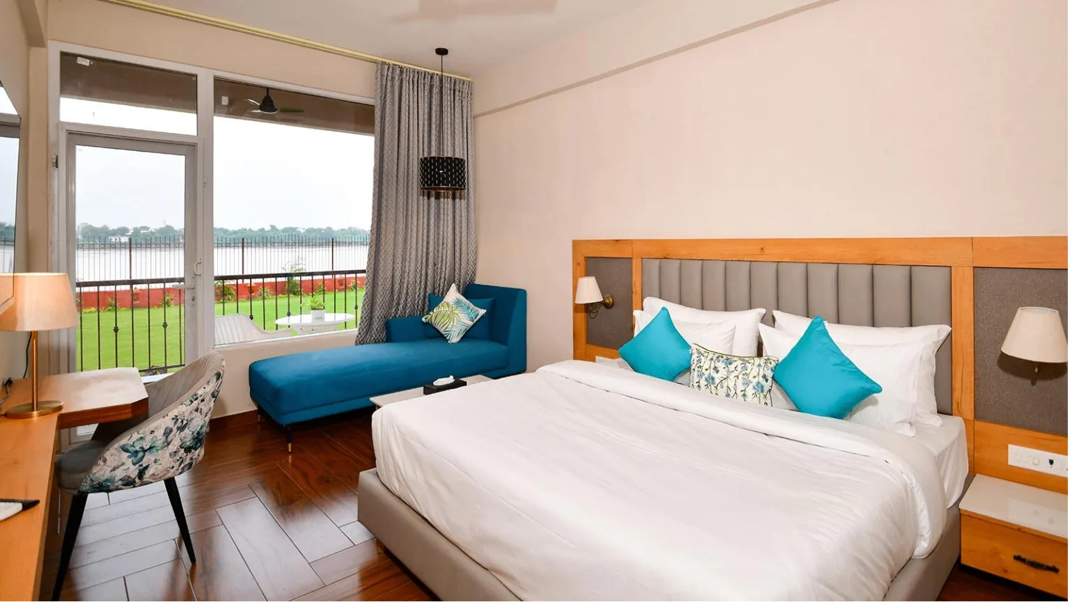 Ganga Facing Deluxe Room