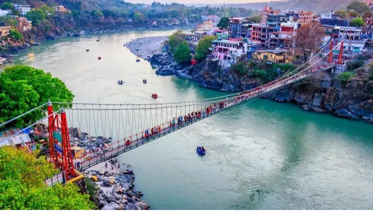 Ram Jhula and Lakshman Jhula