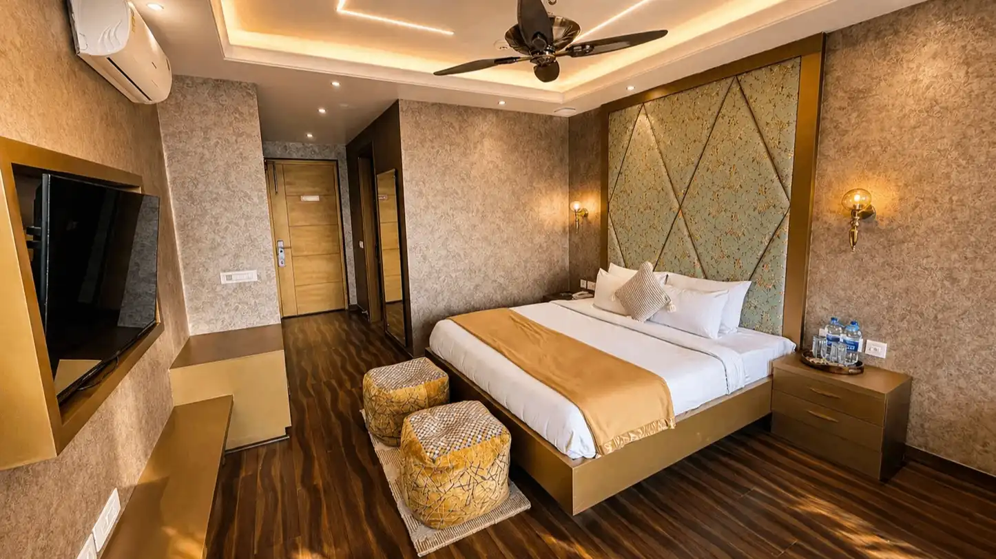 Kubera | Gold Theme | Balcony | Mountain and valley view