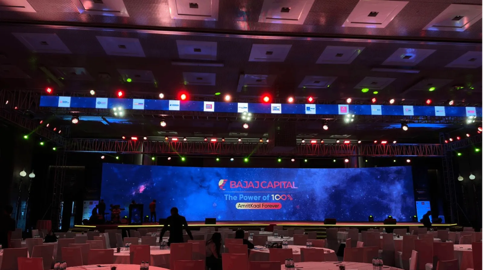 Event Equipment & Furniture Rental for Bajaj Capital