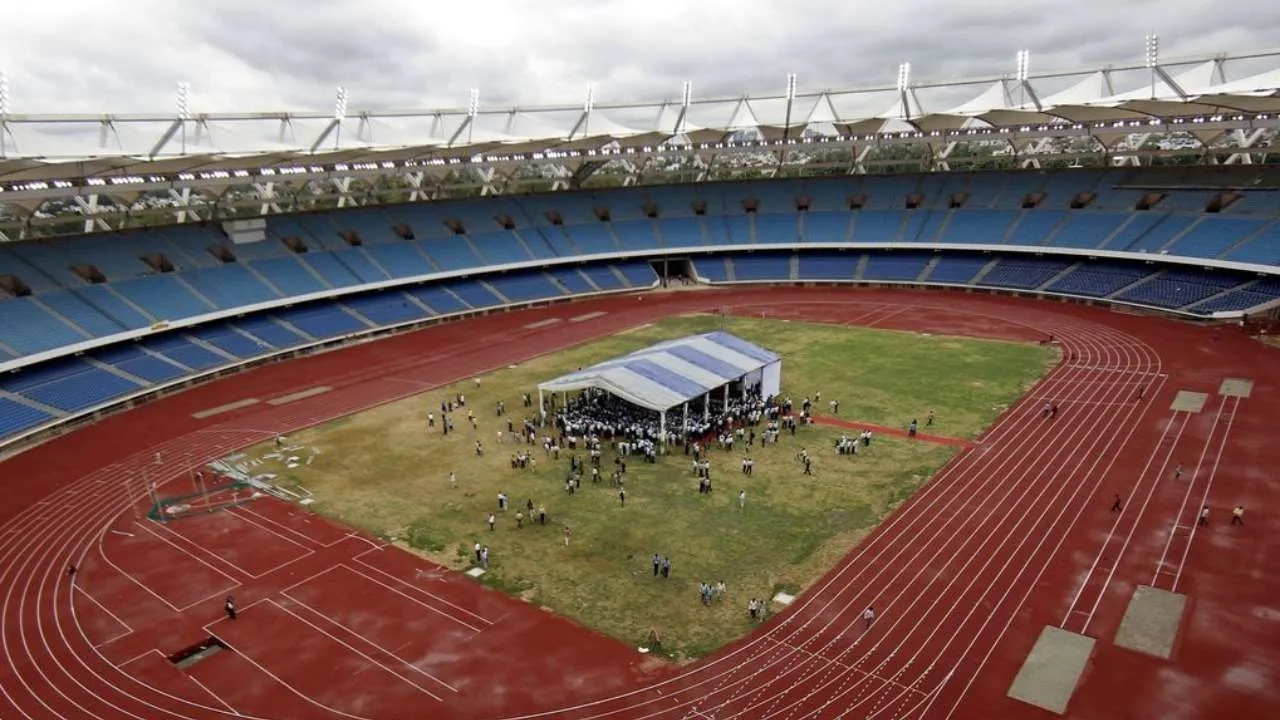Jawaharlal Nehru Stadium, Delhi