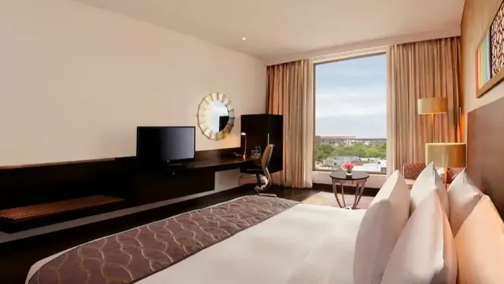 Guest Room with Aravalli Range View