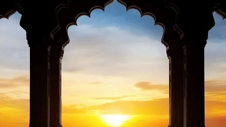 Sunset at Naila Fort