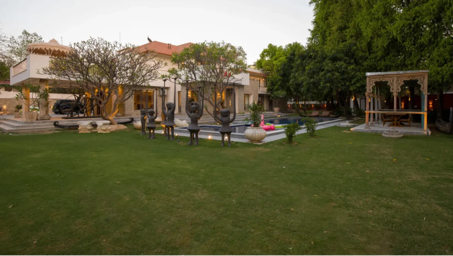 Poolside Lawn