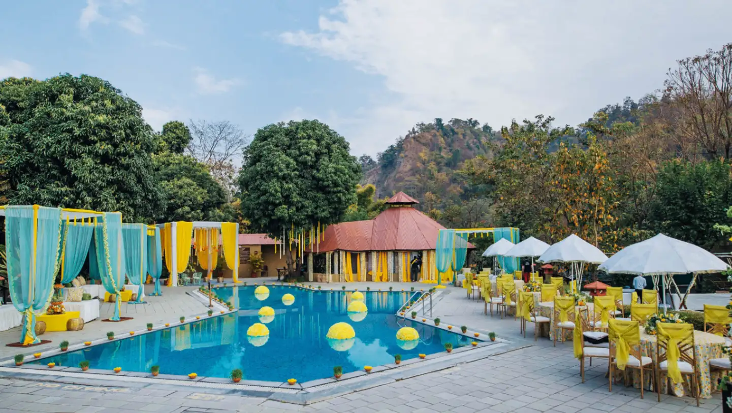 Lawn (Along Swimming Pool)	