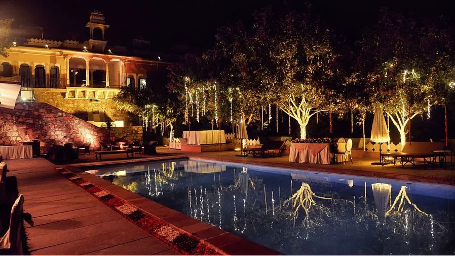 Jai Bagh Lower Terrace	