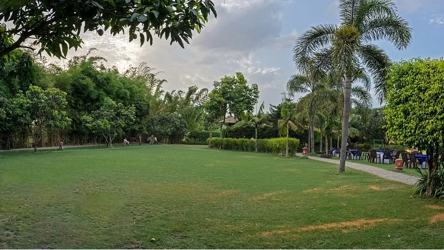 Main lawn